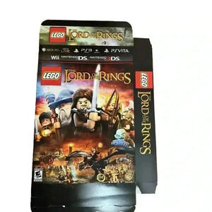 Lego And Lord Of The Rings Promo Cardboard Box 14”x24” Xbox, wii,‎ PS3...